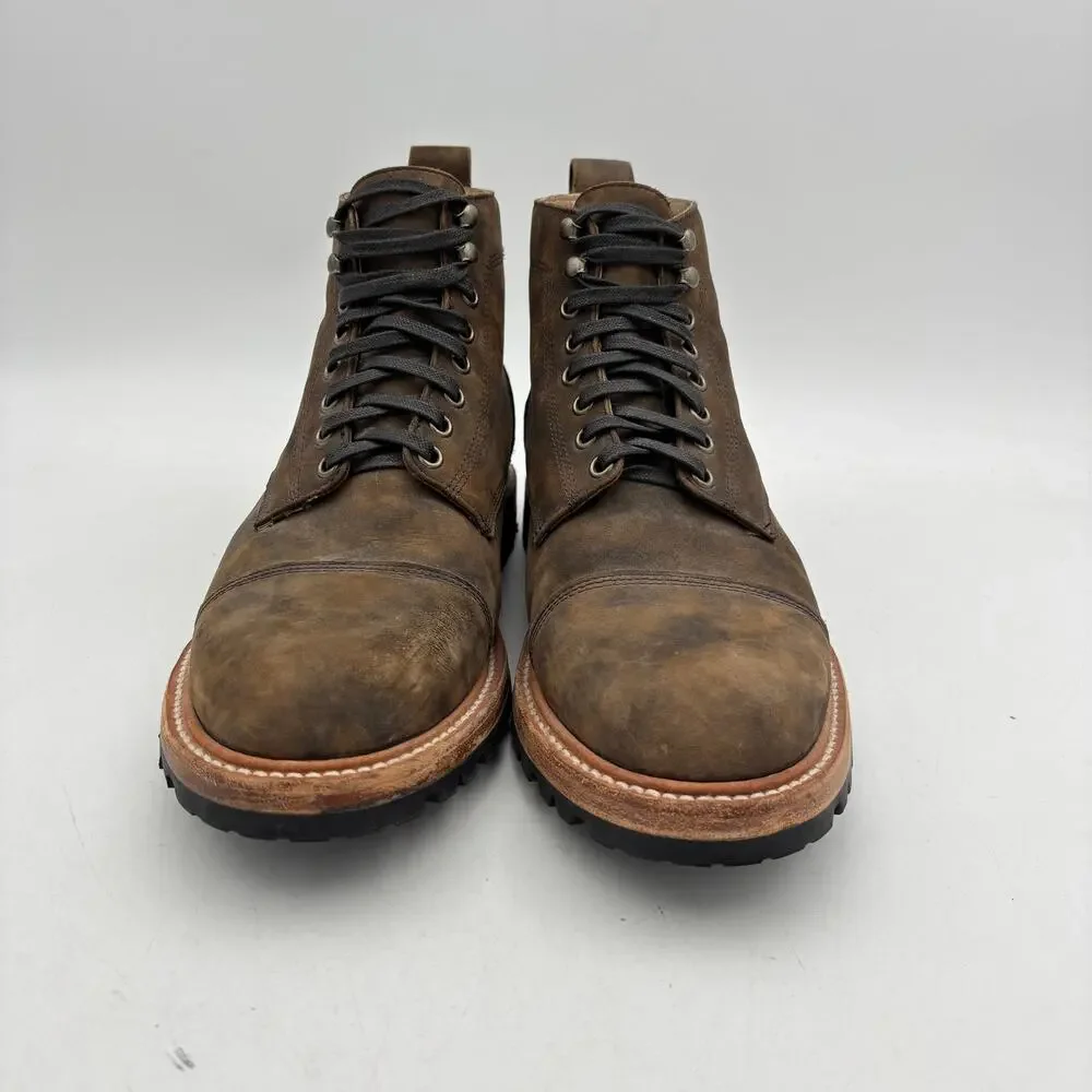 Taylor Stitch The Moto Boot Men's 10 Leather Welted Workwear